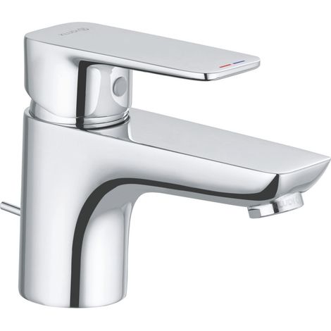 KLUDI PU & STYLE Miscelatore monocomando per lavabo 60 con scarico metallico cromo, 403850575 (1/3)