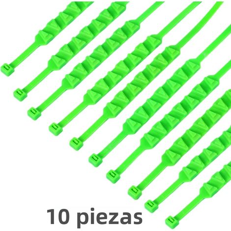 Chaînes à neige pour moto, lot de 10 pièces, antidérapantes réutilisables, accessoires de sécurité d'urgence hivernale pour pneus de moto (1/4)