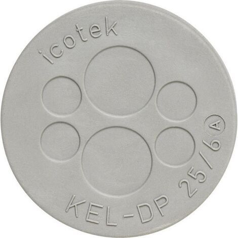 icotek Plaque de Traversée gris compacte et légère