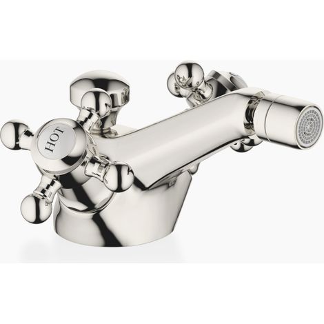 Dornbracht MADISON Bidet-Einlochbatterie mit Ablaufgarnitur, (1/4)