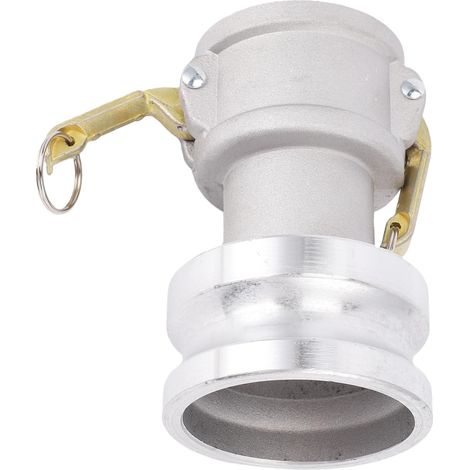 Raccord de Tuyau Camlock Durable en Aluminium pour un Transfert de Fluide Efficace dans le Transfert D'eau des Champs Pétrolifères, Irrigation pour Filetage Femelle de 2 Pouces X Mâle de (1/5)