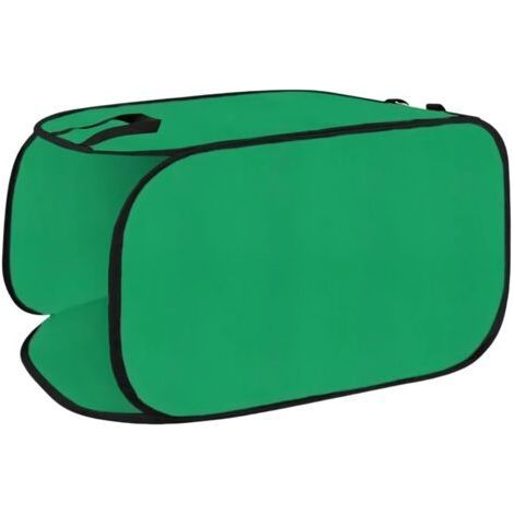 Gartenabfallsack mit Griffen, faltbarer Laubsack mit 4 Erdspießen, Behälter für Rasen und Garten, zusammenklappbar (1/5)