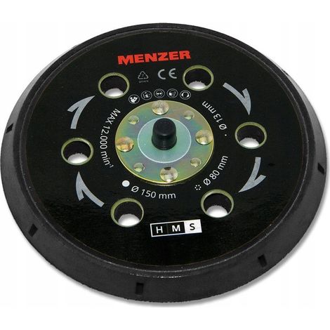 Menzer ETS 150 Madera para Lijar Multi-perforada Duradera (1/2)