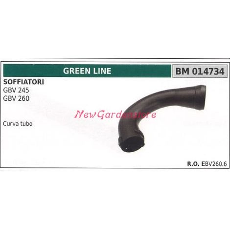 Codo del tubo del soplador GBV 245 260 GREENLINE 014734