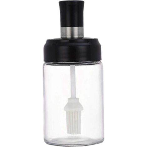 Pot à épices en verre avec couvercle pour la cuisine, idéal pour le sel assaisonné et le rangement des épices. (1/5)