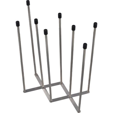 Égouttoir à Bouteilles Pliable, 27 cm Egouttoir Biberon Bebe, Multifonctionnelle, pour Bouteilles, Thermos et Verres -'Parent'-'-