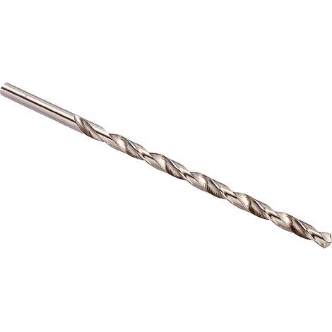 Ensemble de Bits de Perceuse, 8 Mm HSS Extra Long 200 Mm de Long Bits de Forage en Métal Ensembles D'outils de Tige Droite en Acier pour le Plastique en Bois et L'aluminium, le. (1/5)