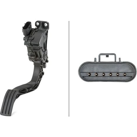 Capteur, position d'accelerateur Hella 6PV 010 946-151 FORD 1 530 737 1148513