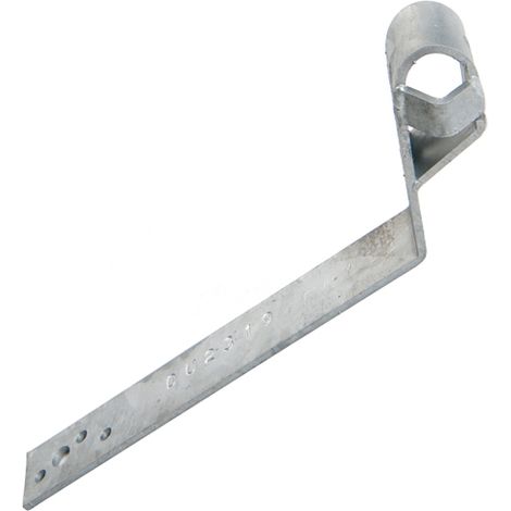 Ancrage bas de toit galva faible pente L 40cm spécial mini-crosse - DIMOS - 30158