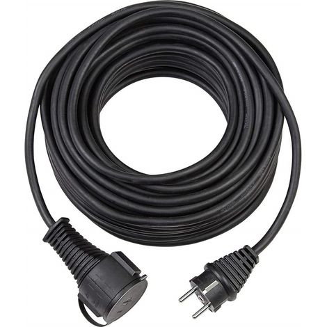 Brennenstuhl 1169890 Alimentazione Prolunga Nero 15.00 m AT-N05V3V3-F 3G 1,5 mm² (1/4)