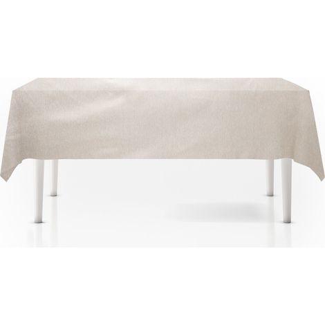 Tovaglia pratica effetto metal per tavolo di Natale 140 x 240 cm -Oro (1/4)