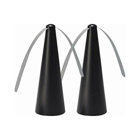 2pc Mouches et moustiques repoussent Les Ventilateurs d'insectes Gardez Les Mouches et Les Insectes Loin de la Nourriture sans Utiliser de Produits Chimiques Profitez de Vos Repas à l'extérieur (1/5)