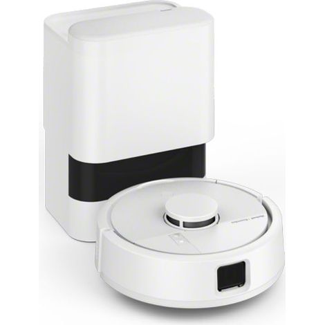 Robot aspirateur et Laveur + Base AutoEmpty, Blanc (1/5)