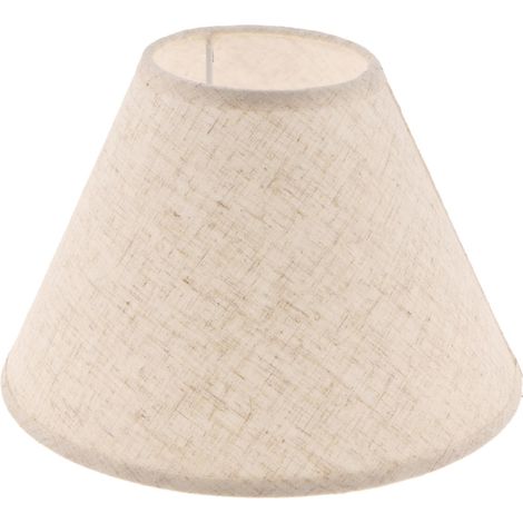 Abat-jour En Tissu Abat-jour De Lampe De Table Lampadaire Lampe De Chevet Abat-jour Flaxen (1/5)