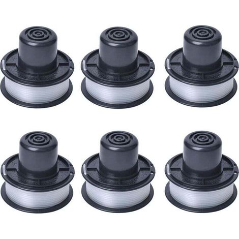 A6226 Bobine de fil compatible avec Auftipp Coupe-herbe automatique GL250 / GL310 / GL360 / GL360SB avec 6m ligne, 6-pack (1/4)