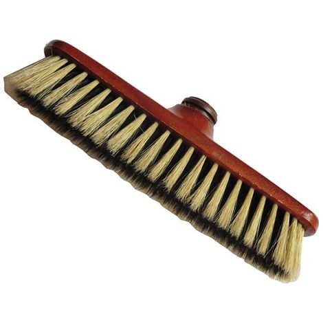 Gerader Teak-Seidenbürste Bicolore - Thomas