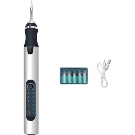 Stylo Graveur Électrique sans Fil, Outil de Gravure Portable pour Métal et Bois, Mini Graveur (1/5)