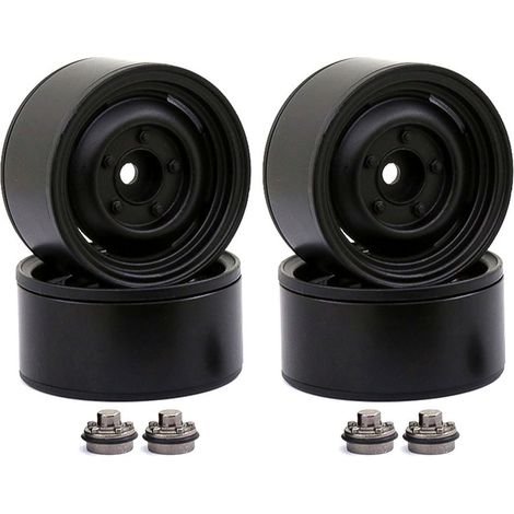 Satz mit 4 Metallfelgen im Vintage-Stil, Beadlock-Funktion, 1,9 Zoll, für 1/10 RC Crawler (1/4)