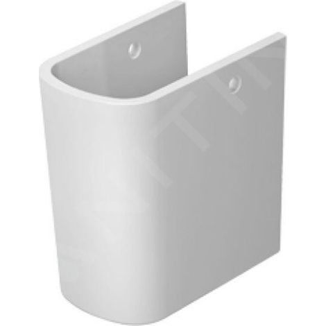 Colonne semi-ronde Soleil par Starck blanc (1/2)