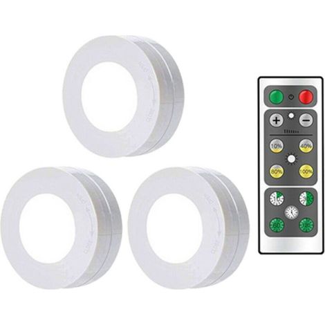 Lampe d'armoire à LED avec télécommande Creative Gradation Timing Cabinet Light Télécommande sans fil Tap Light Touch LiL082 (1/4)