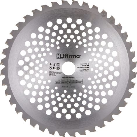 Dischi Decespugliatori Vigor, Carburo di tungsteno (1/4)