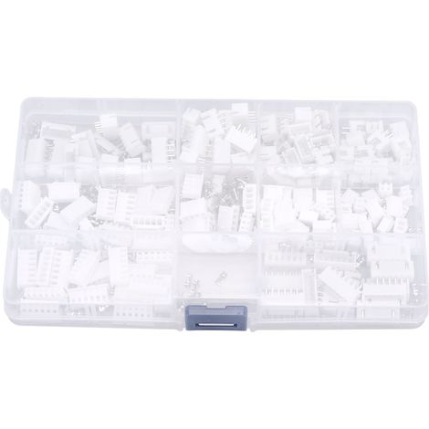 Kit de 500 connecteurs de câble cavalier, bornes femelles de 2,54 mm (1/5)