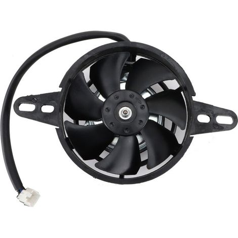 Ventilateur de refroidissement électrique à eau compatible avec les quads, buggies de plage et motos de 150 à 250 cm3, avec support de contrôle de température et ventilateur de refroidissement auxilia