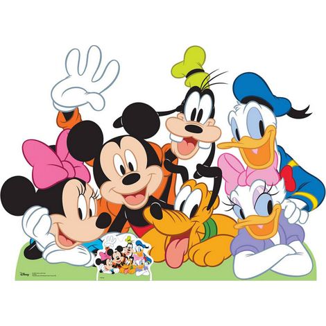 Figurine en carton Mickey et ses amis Disney Hauteur 99 CM (1/5)