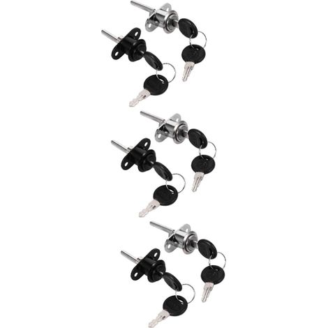 Gadpiparty Lot de 3 verrous de sécurité pour tiroirs de placard avec c (1/5)