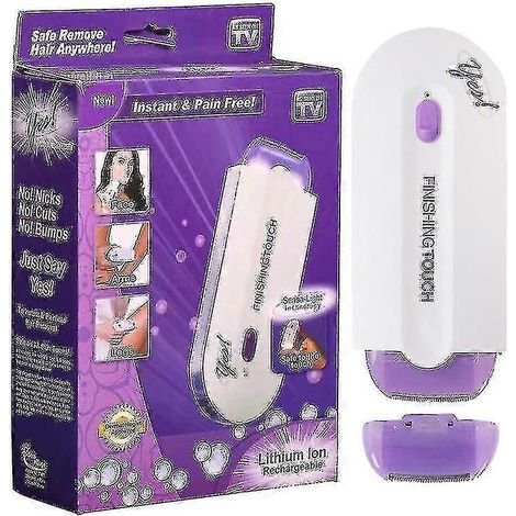 Appareil d'épilation à induction de lumière bleue 2024 pour femmes, rasoir laser portable rechargeable, indolore AA-AquaForge (1/3)