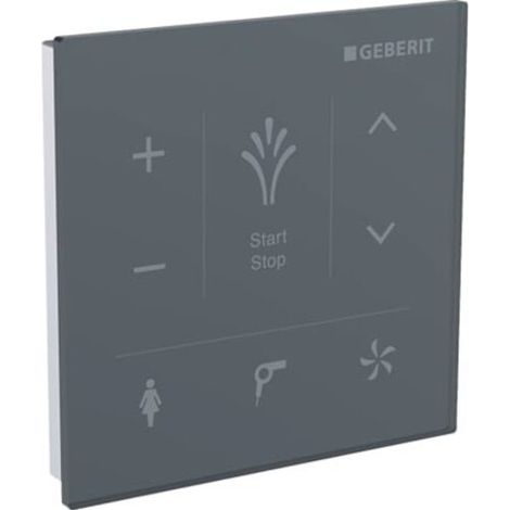 Geberit AquaClean - Telecomando a parete per bidet elettronici, nero 147.038.SJ.1 (1/3)