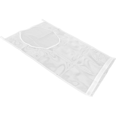 Sac de rangement mural blanc épais pour le linge et les jouets (sans grille) (1/5)