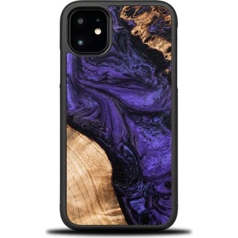 Einzigartige Bewood-Hülle für iPhone 11 – Lila (1/4)
