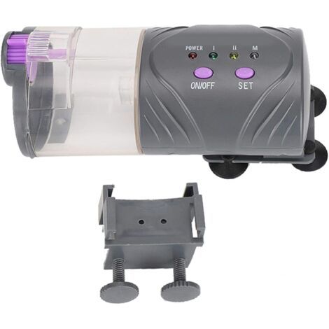 Mangeoire pour Aquarium translucide Durable avec 3 méthodes d'installation Mangeoire d'aquarium, Distributeur de Nourriture pour Poisson, Plastique pour Aquarium