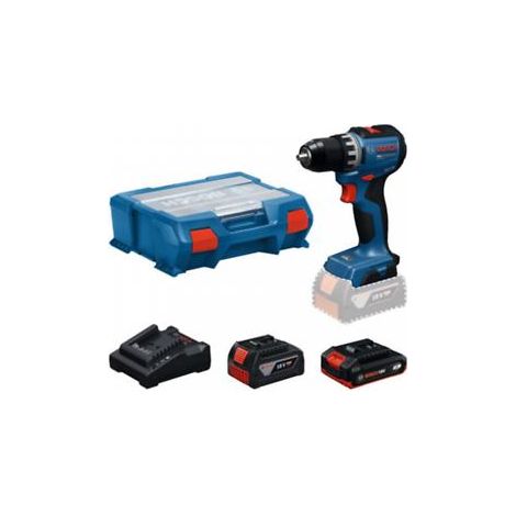 Bosch Professional GSB 18V-52 (CC) Akku-Schlagbohrschrauber (1x2,0Ah + 1x4,0Ah) (06019S0127) (1/2)