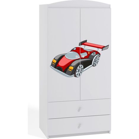 Armoire 2 portes enfant automobile Drimy (1/4)
