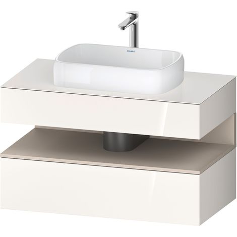 Duravit Collection One Meuble sous-vasque sur console, 1 tiroir, (1/2)