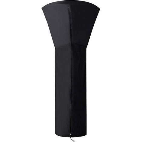 Housse Pour Chauffage De Terrasse - Imperméable 210D Oxford - Fermeture Éclair Latérale - Cordon De Serrage - Universelle - 1 Pièce (1/5)