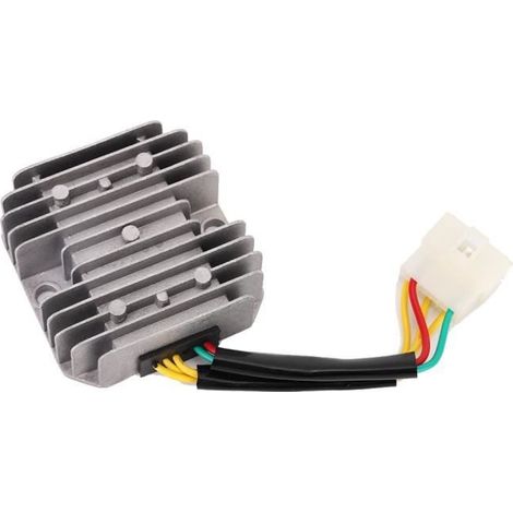 Ashata redresseur de régulateur pour LH250 Redresseur de régulateur de tension convient pour les pièces de rechange de moteur de (1/4)