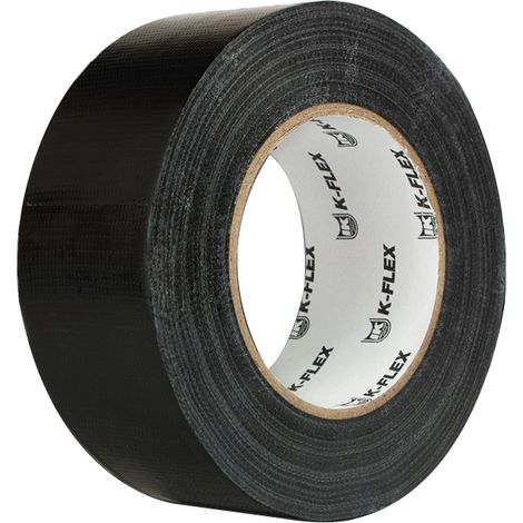 Ruban adhésif Toilé noir - 50mlx50mm 180 µm