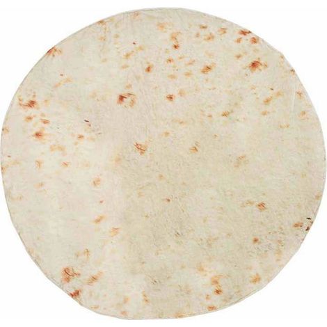 Babydecke mit Mütze, weich, atmungsaktiv, runde Tortilla-Textur, Babydecke-Set für 0 bis 6 Monate, 85 x 85 cm / 33,5 x 33,5 Zoll (1/5)