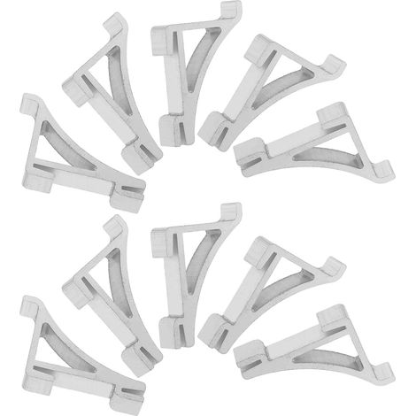 clips de support pour étagères de réfrigérateur et