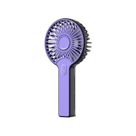 Usb chargeant le mini ventilateur tenu dans la main portatif de petit ventilateur de Tableau de main rechargeable for le voyage extérieur ventilateur pliant ( Color : Purple , Size : 190x93x36mm ) (1/5)