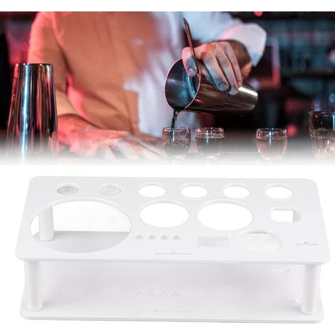 Support de barman gain de place, rangement organisé, porte-outils de barman en plastique pour bar et maison L (1/5)
