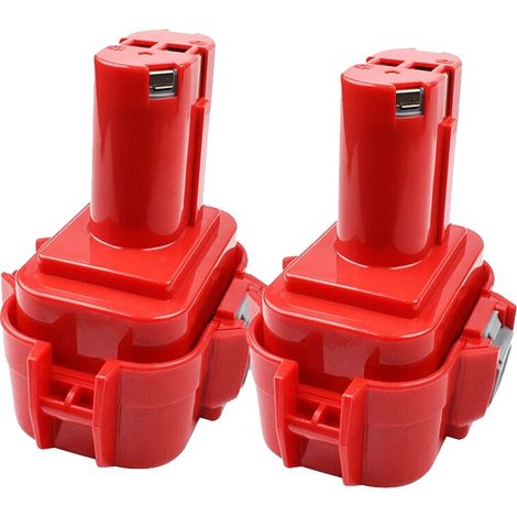 Batterie de remplacement, 9,6V, 4000mAh, 2 pièces (1/2)