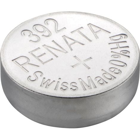 Pila botón Renata 392SR41W plata 1 55 voltios 45 mAh
