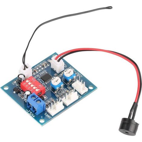Allecto Plus - Controlador de velocidad de ventilador PWM con termostato para 12 V CC - Placa base - Controlador de ruido - 4 cables (1/3)