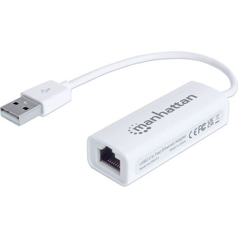 Adattatore USB 2.0 con porta Ethernet LAN 100Mbps (1/5)