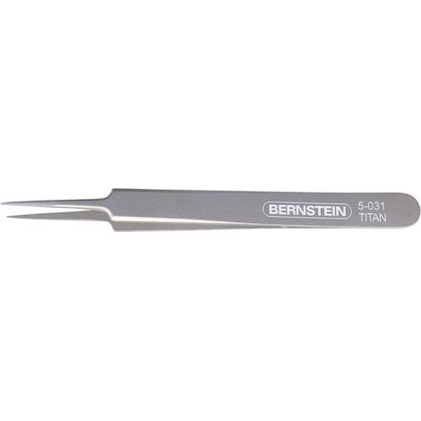 Bernstein Pinza de precisión súper puntiaguda de titanio 110 mm