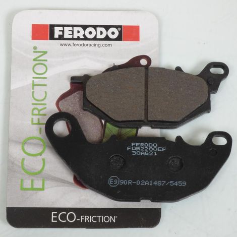 Plaquette de frein Ferodo pour Scooter Yamaha 125 Ypr X-Max Abs (1/4)